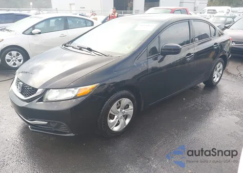 2015 Honda Civic Lx z USA, uszkodzony, nr VIN 19XFB2F59FE074276